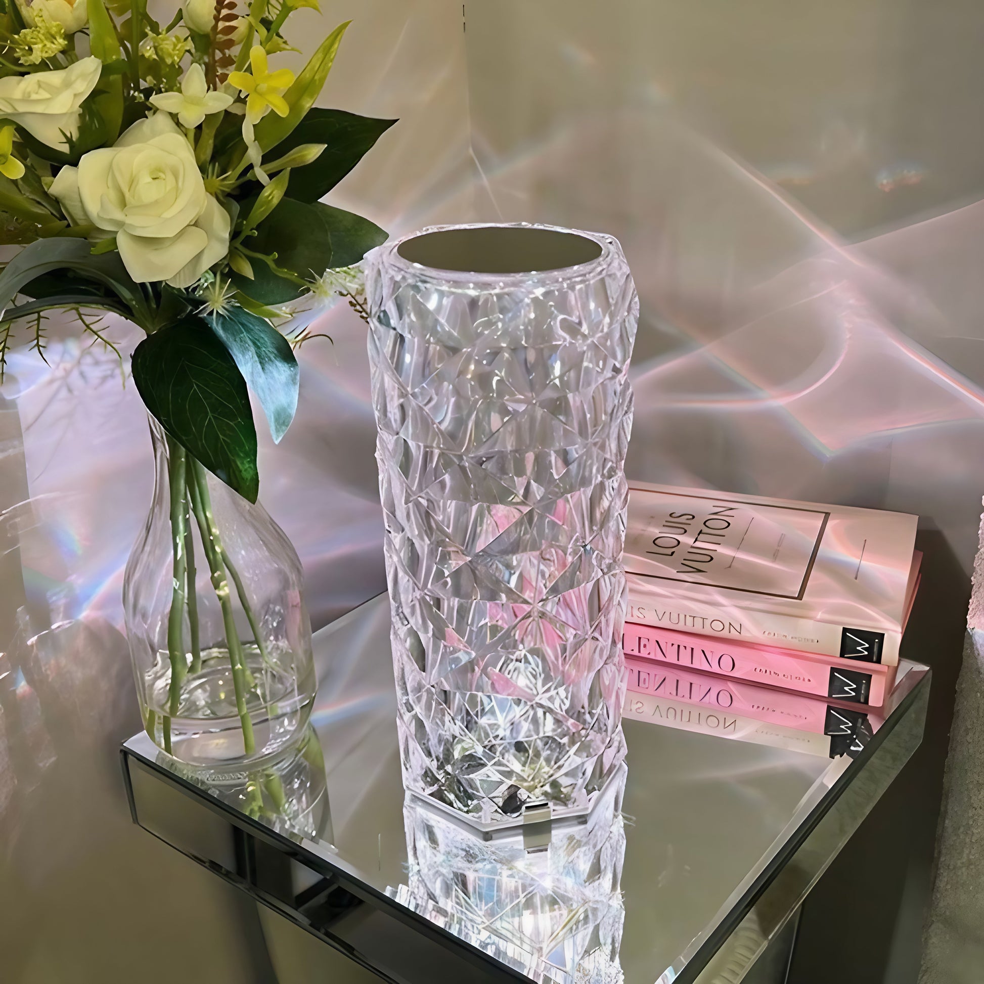 ابجوره كريستال ١٦ لون تعمل بالريموت - Hommy