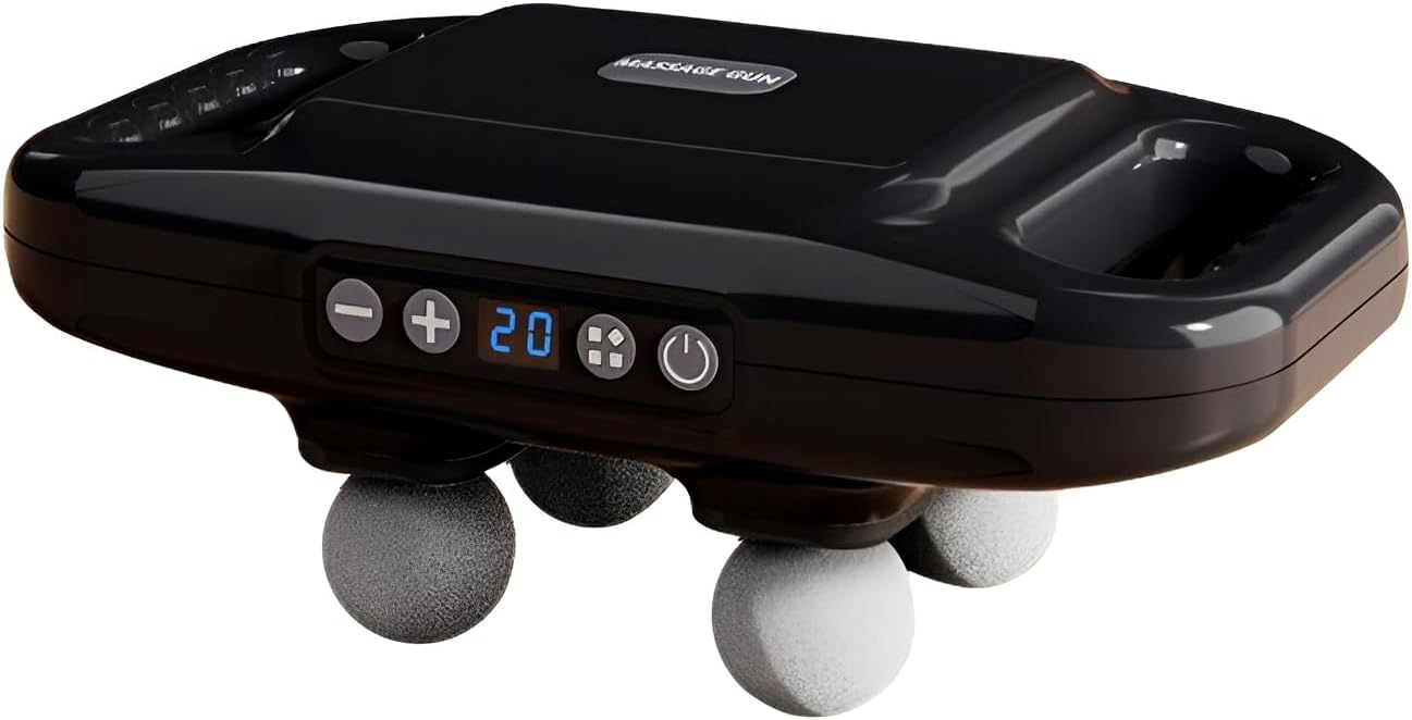 جهاز مساج باربع رؤؤس ديجيتال - Hommy