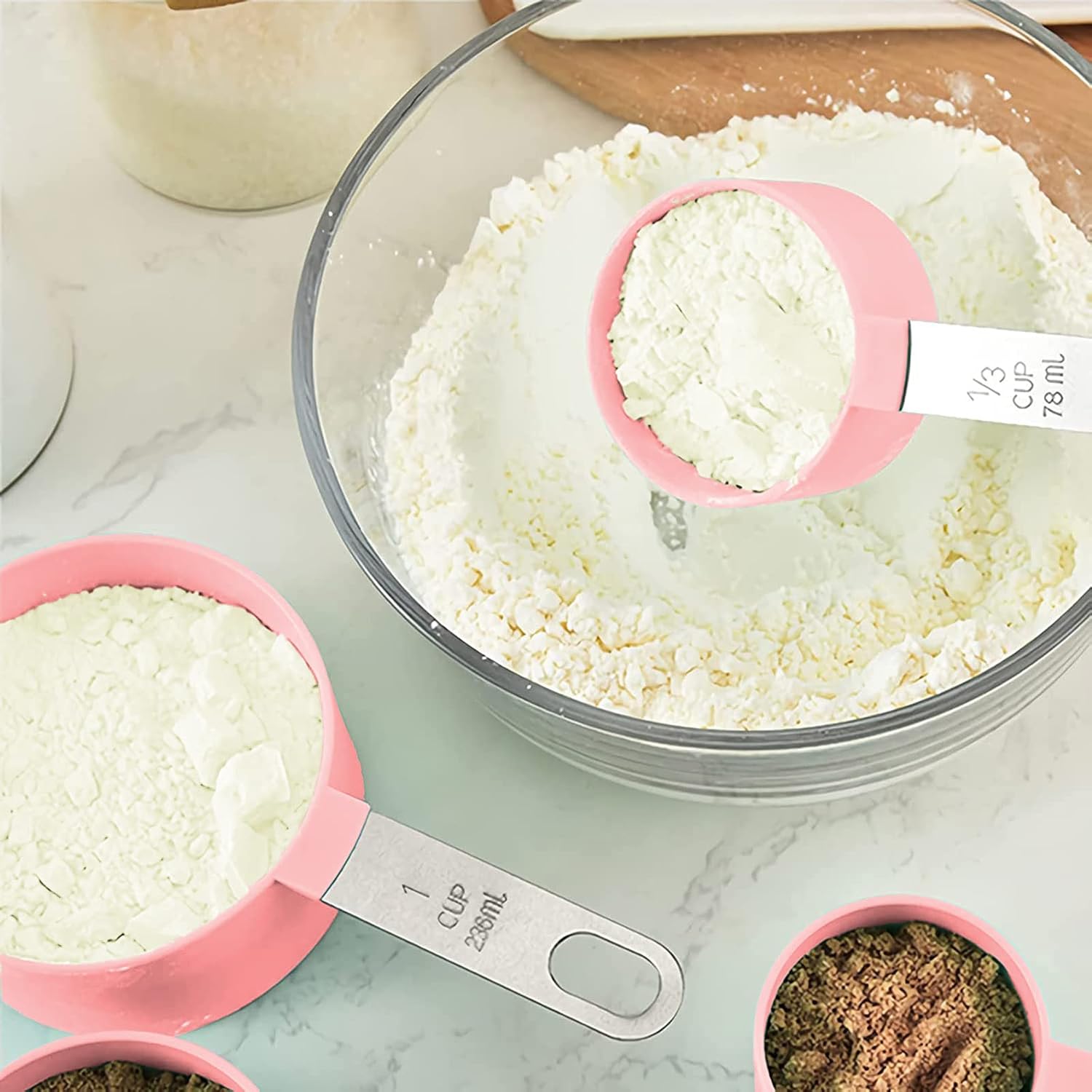 مجموعة اكواب و ملاعق قياس - Hommy