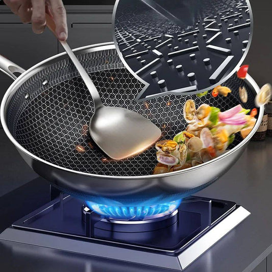 مقلاة ووك جامبو 32 سم - Hommy