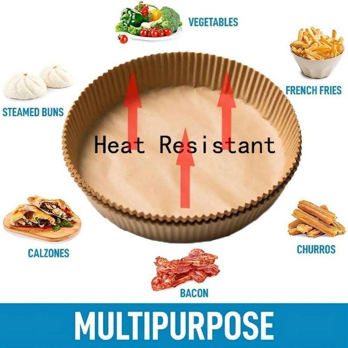 ورق قلاية هوائية غير لاصق - Hommy