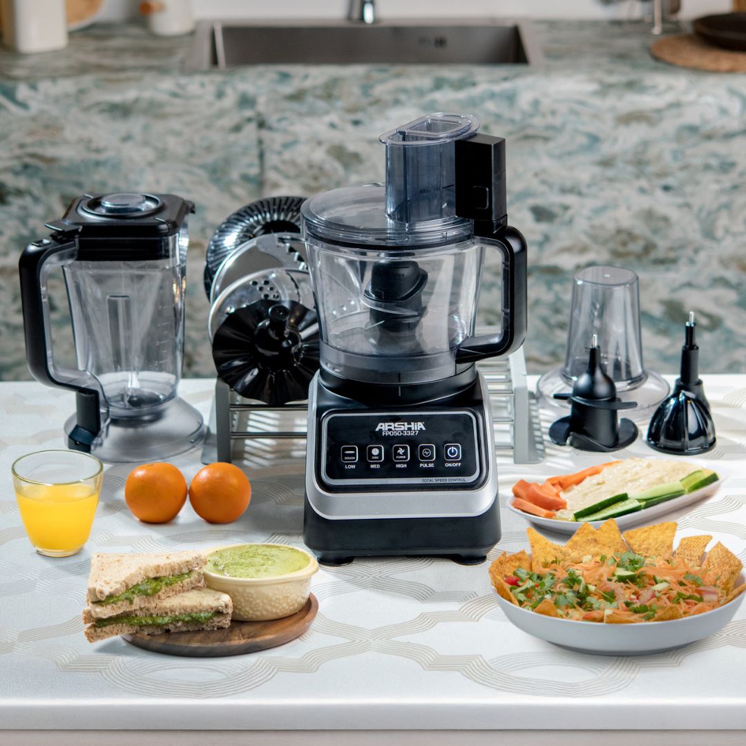 Arshia 10-in-1 Food Processor 3327 - محضر طعام 10 في 1