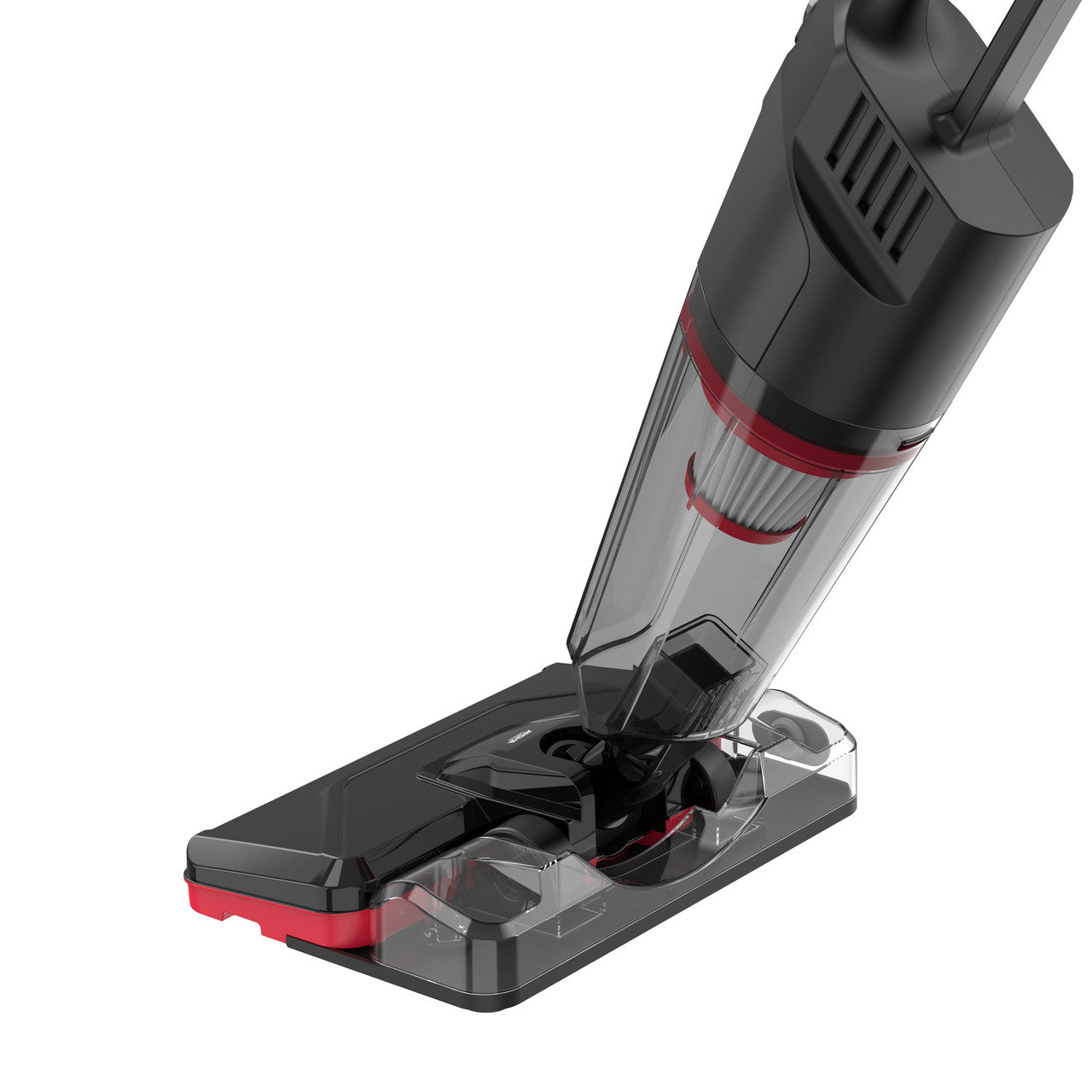 Arshia 6 In 1 Vacuum Cleaner Black and Red 3588