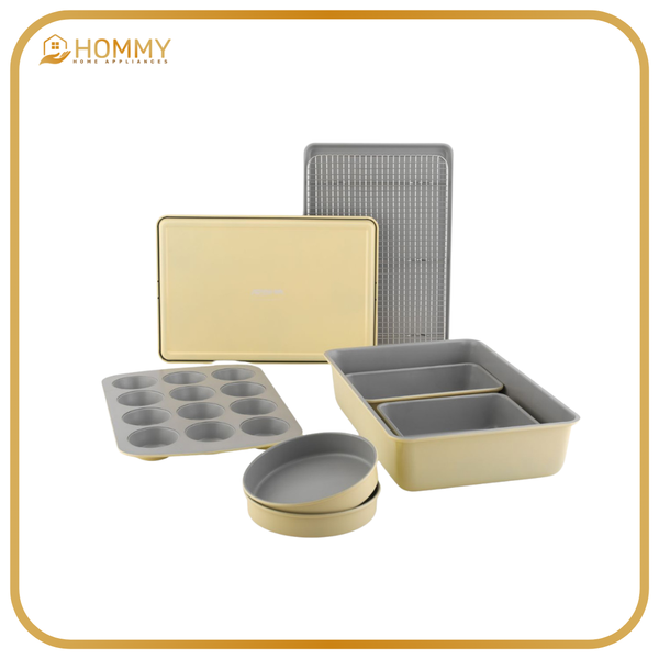 طقم صواني خبز غير لاصق أرشيا 9 قطع - 3715