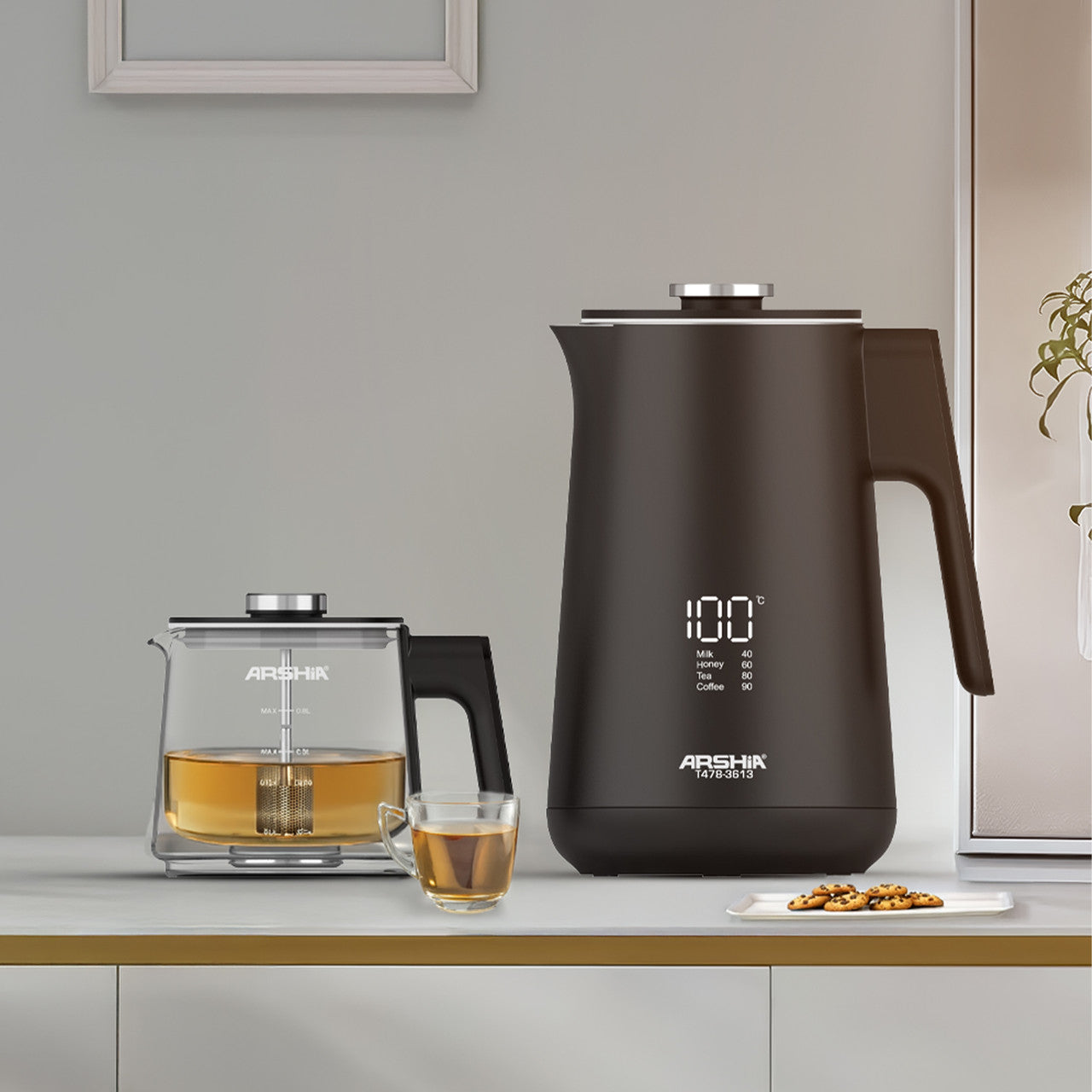 Arshia Tea Maker (Black) – 3613