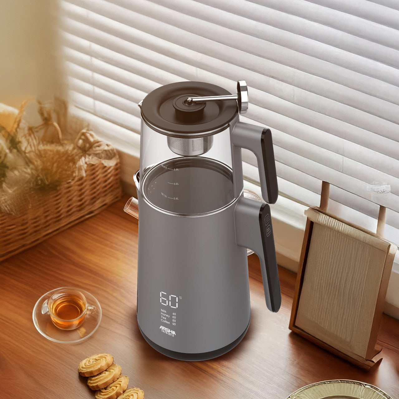 Arshia Tea Maker (Gray) – 3612