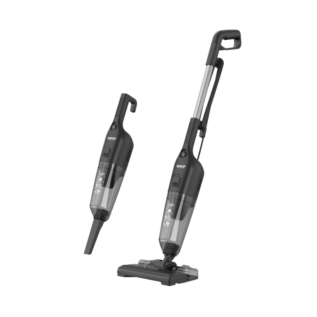 ARSHIA 4 In 1 Vacuum Cleaner (Black) – 3863 – Arshia