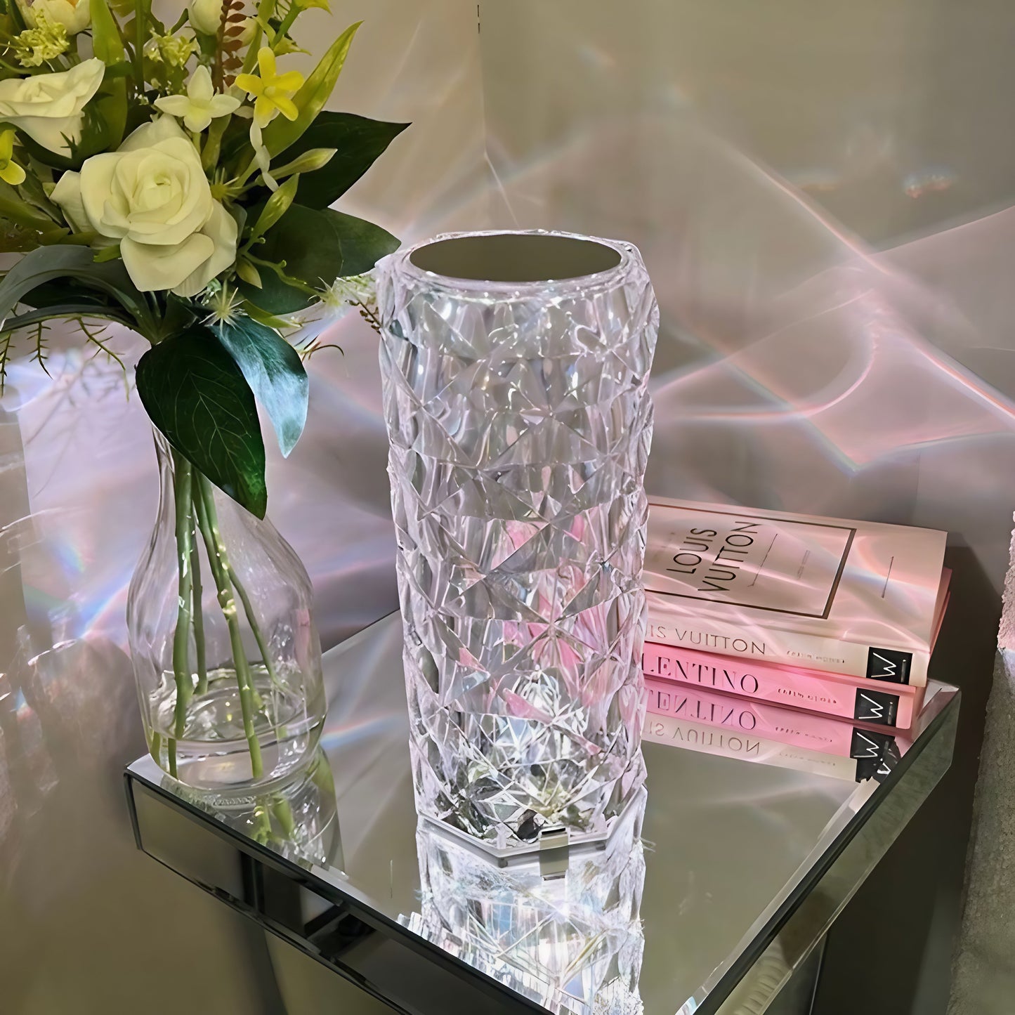 ابجوره كريستال ١٦ لون تعمل بالريموت - Hommy