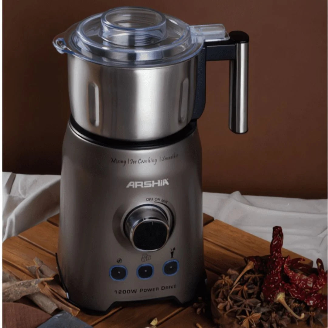 ARSHIA 2 in 1 Blender with Grinder – 2716 – Arshia