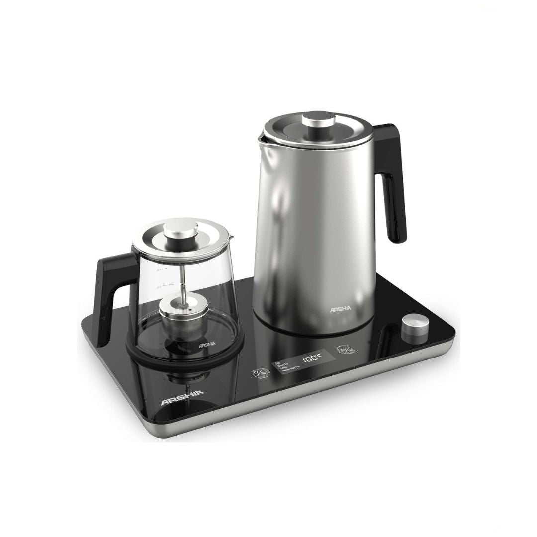 arshia-tray-kettle-silver-2-in-1-3067-arshia hommy.store