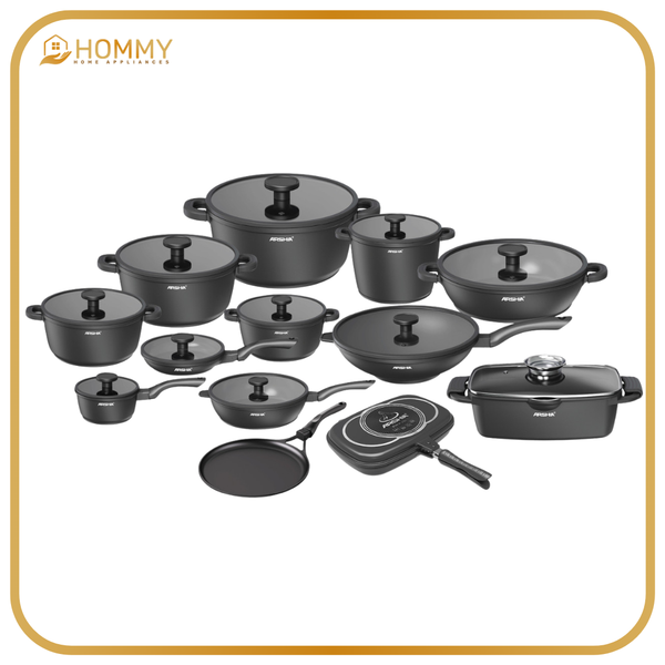 3861 - طقم حلل أرشيا بريميوم 25 قطعة