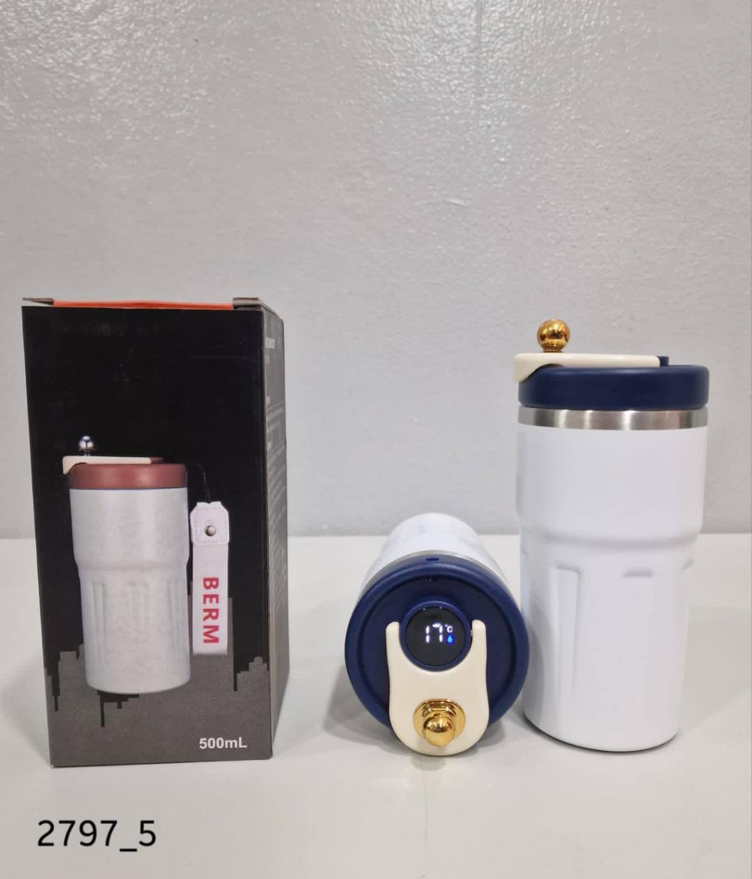 مج حافظ حرارة ستانلس ديجيتال - Hommy