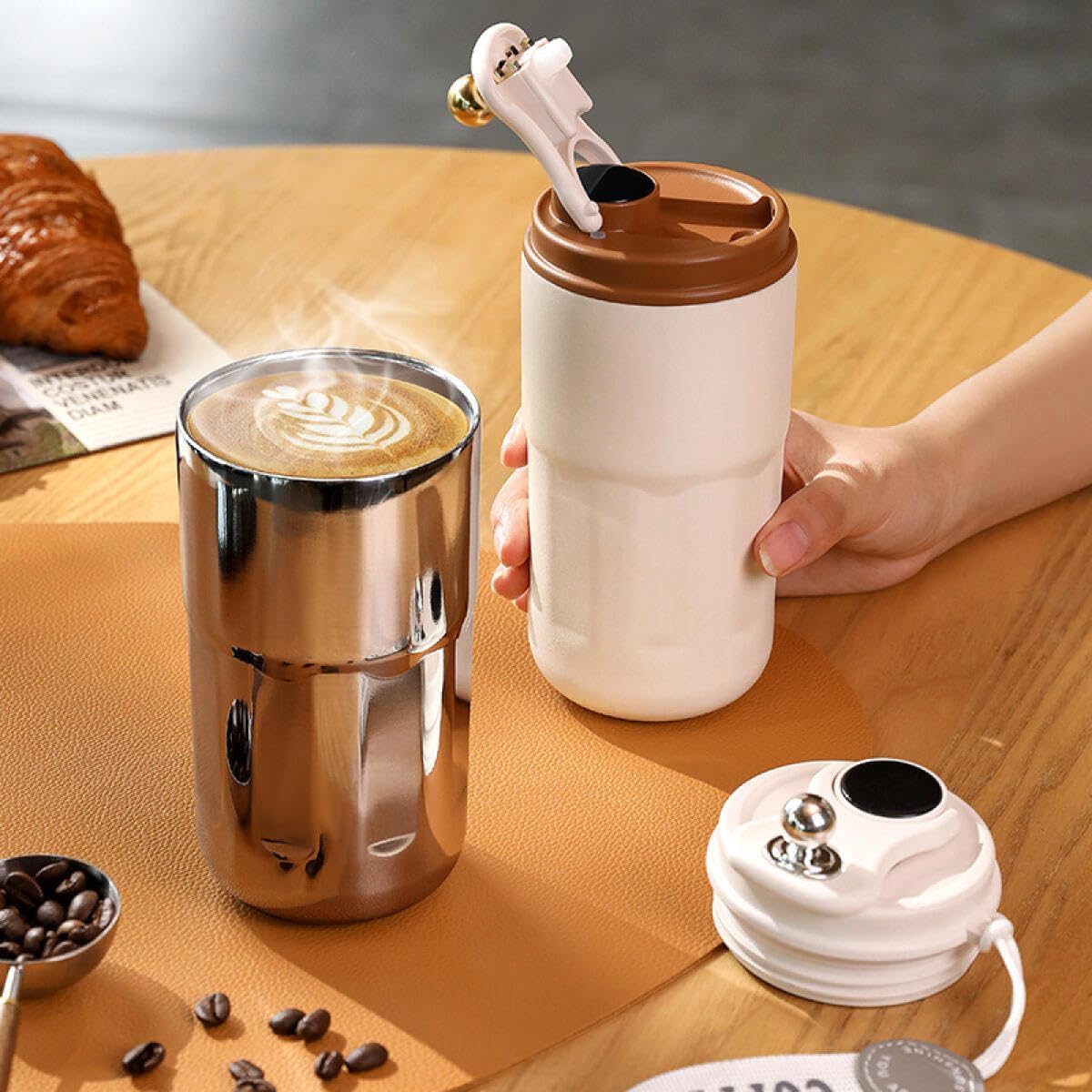 مج حافظ حرارة ستانلس ديجيتال - Hommy