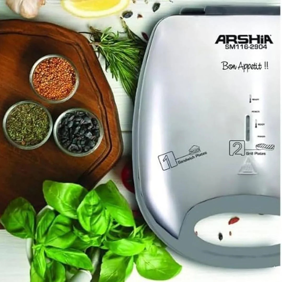 Sandwich maker 3 in 1 صلنع ساندويتشات– 2904 – Arshia